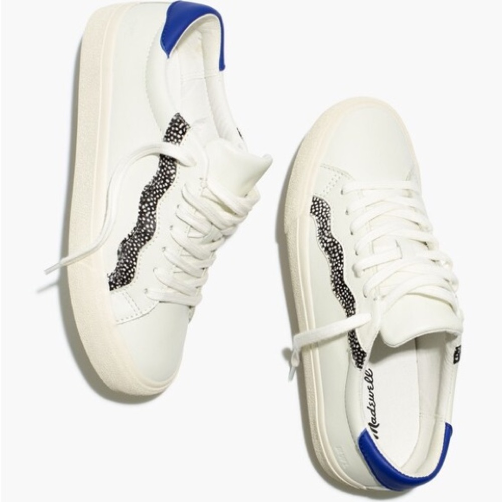 NWT MADEWELL LEATHER SNEAKERS